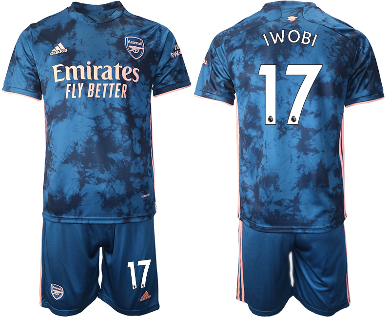 Men 2021 Arsenal away #17 soccer jerseys->arsenal jersey->Soccer Club Jersey
